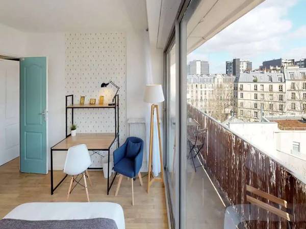 Colocation / Appartement 7 pièces de 78 m², Paris, Rue d'Hautpoul / Photo 2