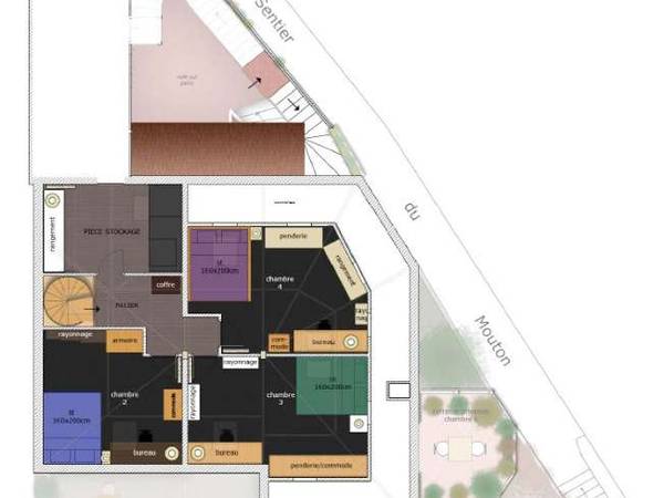 Colocation / Appartement 7 pièces de 150 m², Palaiseau, Boulevard Joseph Bara / Photo 6