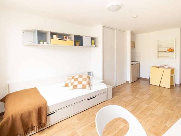 Résidence étudiante / Studio de 20 m², Bordeaux, Rue de Belles Iles / Photo 2