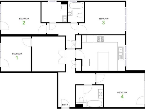 Colocation / Appartement 5 pièces de 110 m², Annemasse, Rue du Petit Malbrande / Photo 14