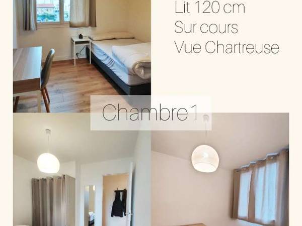 Colocation / Appartement 4 pièces de 70 m², Grenoble, Boulevard Joseph Vallier / Photo 5