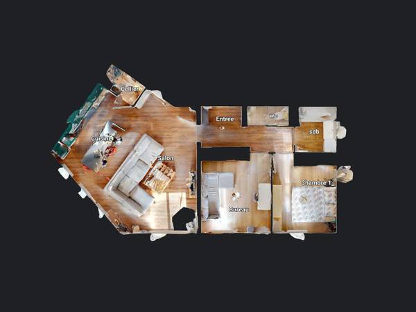 Location / Appartement 3 pièces de 69 m², Bruges, Avenue Jean Jaurès / Photo 12