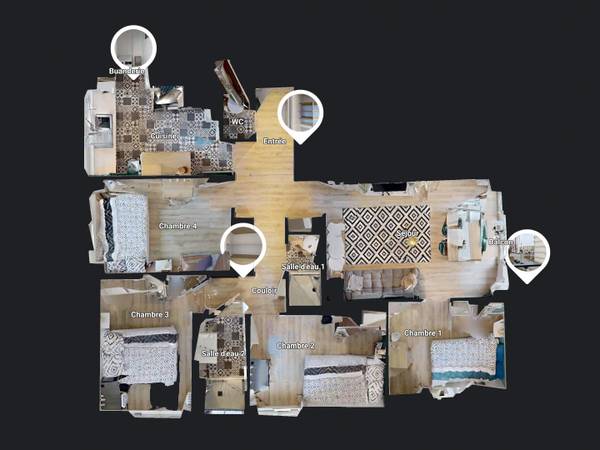 Colocation / Appartement 5 pièces de 75 m², Caen, Rue Sainte-Paix / Photo 26