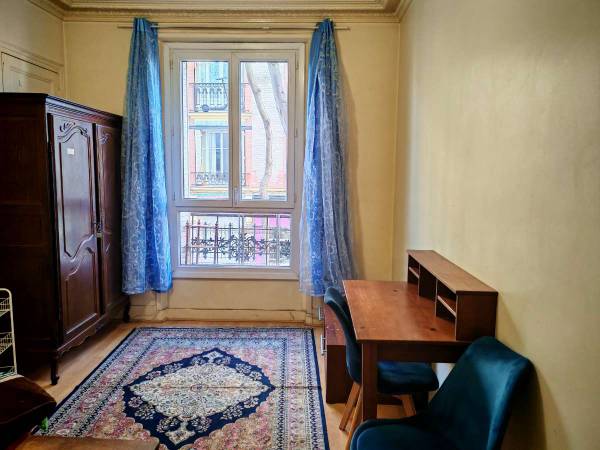 Chambre chez l'habitant / Appartement 3 pièces de 60 m², Saint-Ouen-sur-Seine, Rue des Rosiers / Photo 2