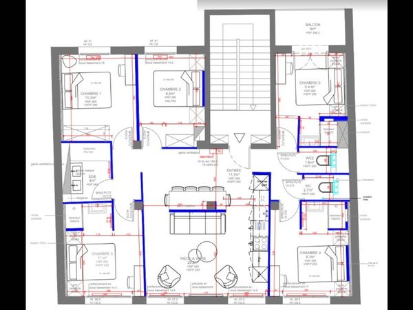 Flatsharing / 6-bedroom flat · 93 m², Lyon, B Rue Xavier Privas / Photo 15