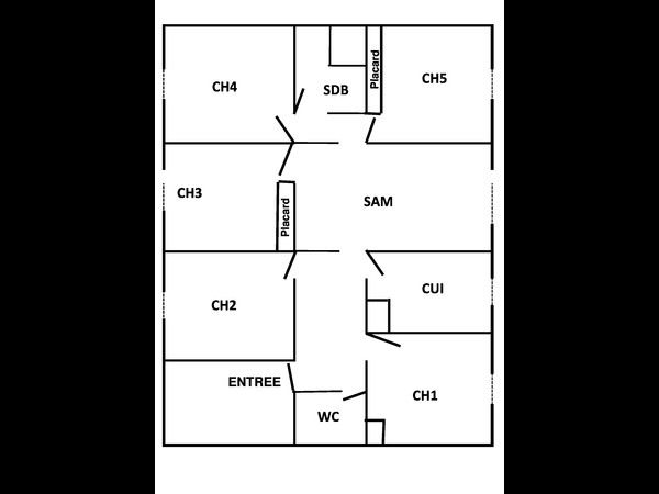 Colocation / Appartement 7 pièces de 88 m², Toulouse, Avenue Léon Blum / Photo 10