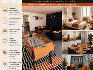 Rental / 1 room apartment · 25 m², Saint-Quentin, Rue Raspail