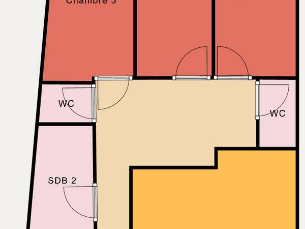 Colocation / Appartement 5 pièces de 101 m², Montreuil, Rue de Paris / Photo 4