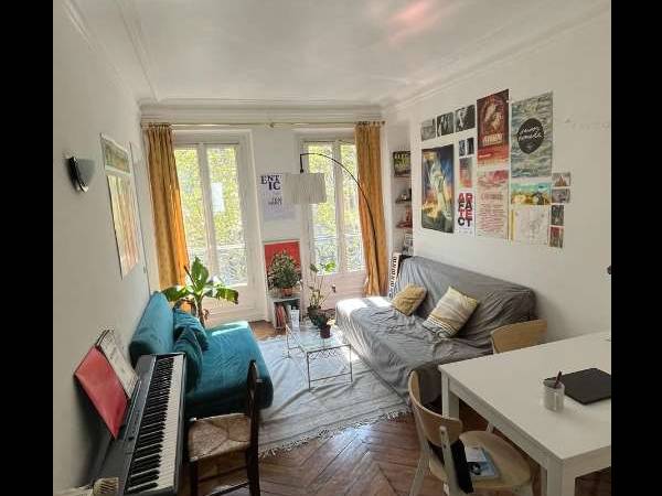 Sous-location / Appartement 3 pièces de 50 m², Paris, Avenue Jean Jaurès / Photo 2