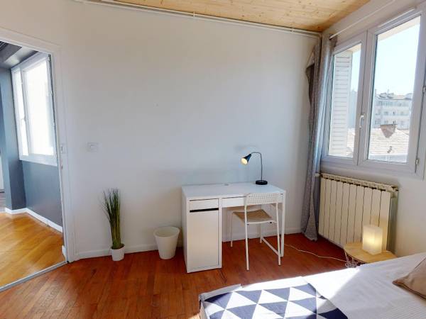 Colocation / Appartement 4 pièces de 66 m², Grenoble, Rue Mallifaud / Photo 2