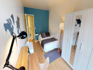 Flatsharing / 3-bedroom flat · 70 m², Clichy, Impasse Barbier