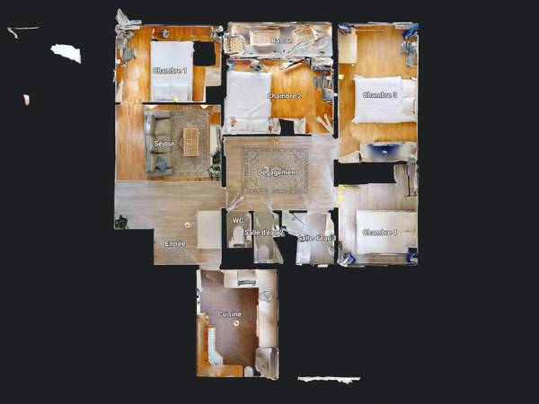 Colocation / Appartement 5 pièces de 82 m², Créteil, Allée Jean de la Bruyère / Photo 19