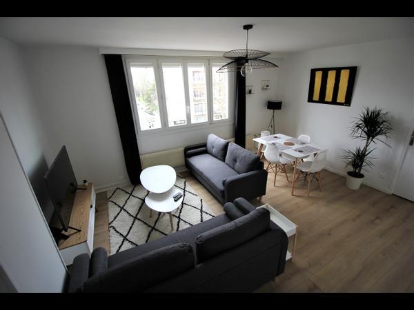 Colocation / Appartement 5 pièces de 86 m², Rouen, Avenue Jacques Cartier / Photo 2