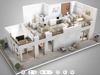 Colocation / Duplex 5 pièces de 103 m², Bagneux, Avenue Aristide Briand
