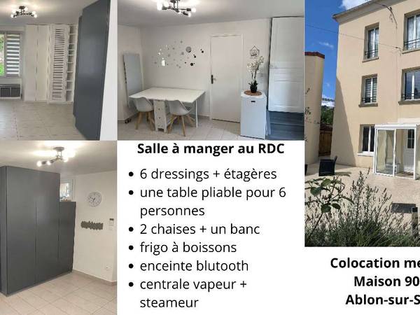 Colocation / Maison 6 pièces de 100 m², Ablon-sur-Seine, Rue du Bac / Photo 5