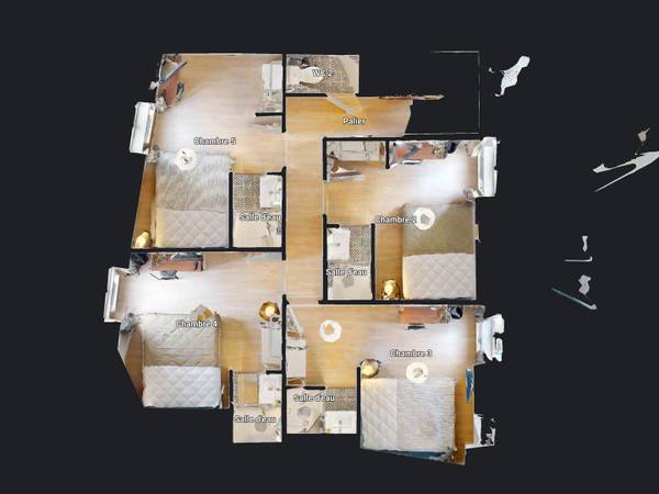 Colocation / Appartement 6 pièces de 96 m², Pau, Rue Manescau / Photo 22