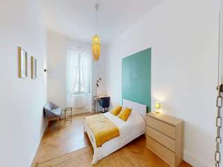 Coliving / Appartement 6 pièces de 125 m², Lyon, Quai Perrache