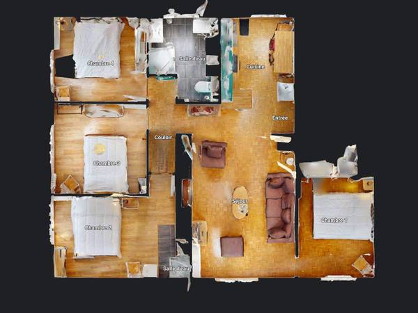 Colocation / Appartement 5 pièces de 80 m², Brest, Rue de Mostaganem / Photo 20