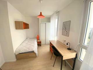 Location / 1 room residence · 16 m², Cergy, 1 Allee des Platanes