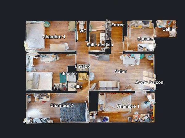 Colocation / Appartement 5 pièces de 83 m², Lyon, Avenue Paul Santy / Photo 33