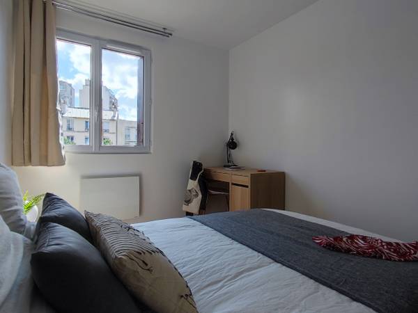 Colocation / Appartement 4 pièces de 67 m², Paris, Boulevard Sérurier / Photo 2