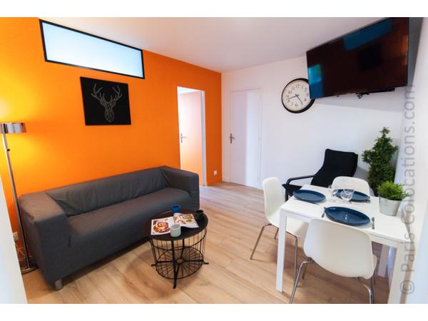 Colocation / Appartement 6 pièces de 90 m², Paris, Boulevard Masséna / Photo 2