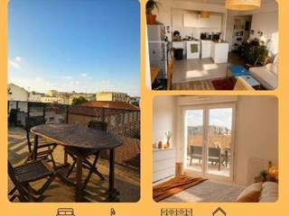 Sublet / 2 rooms apartment · 45 m², Montreuil, Rue de Paris