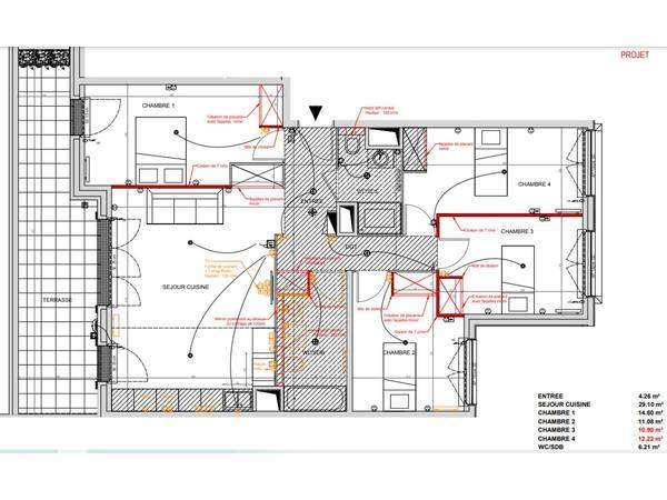 Colocation / Appartement 5 pièces de 97 m², Saint-Ouen-sur-Seine, Avenue Pablo Picasso / Photo 2