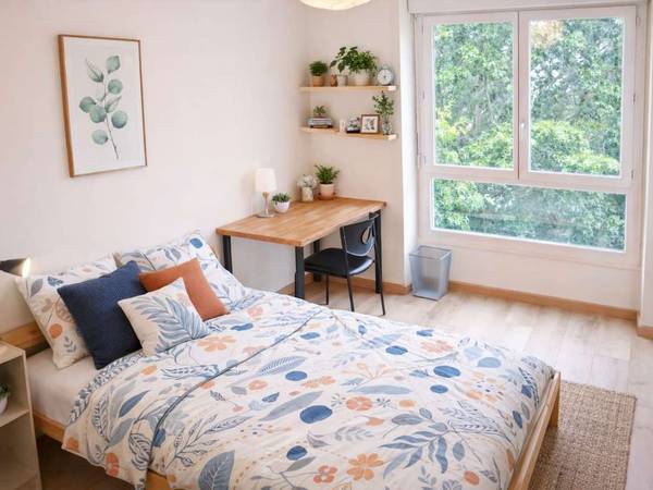 Colocation / Appartement 4 pièces de 90 m², Rennes, Square de Setúbal / Photo 3