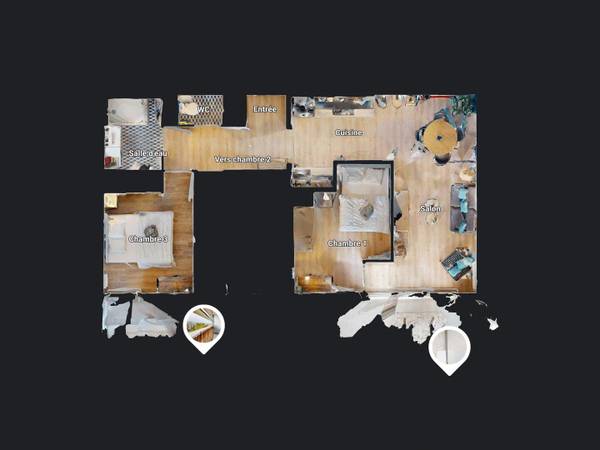 Colocation / Appartement 4 pièces de 63 m², Bordeaux, Rue Léon Jouhaux / Photo 14