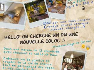 Coliving space / Maison 10 pièces de 400 m², Créteil, Avenue Jean-Baptiste Champeval