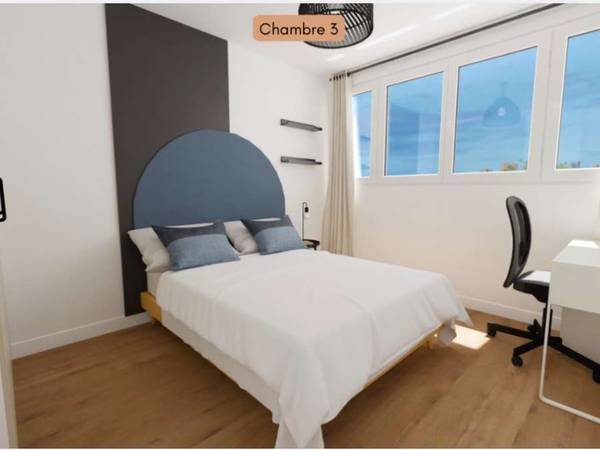 Colocation / Immeuble 5 pièces de 103 m², Créteil, Villa du Petit Parc / Photo 3