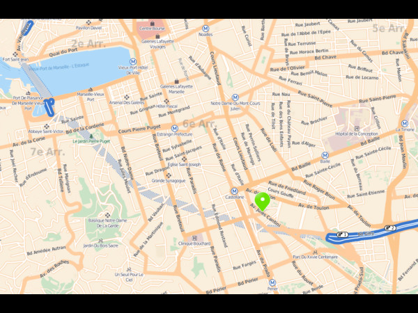 Colocation / Appartement 5 pièces de 71 m², Marseille, Avenue Jules Cantini / Photo 18