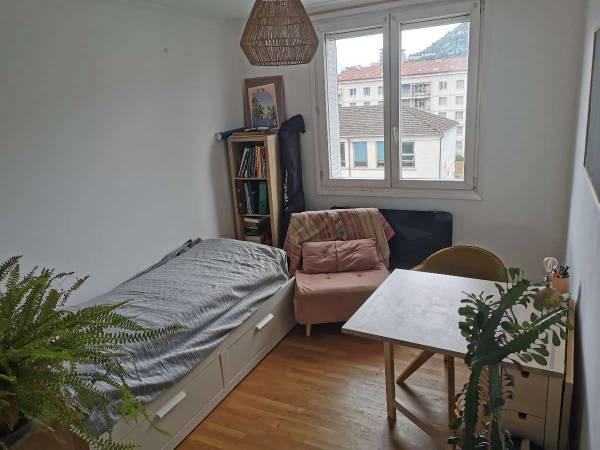 Chambre chez l'habitant / Appartement 3 pièces de 60 m², Grenoble, Rue Léon Jouhaux / Photo 6