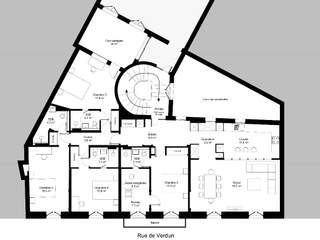 Coliving space, 6-bedroom flat , Montpellier