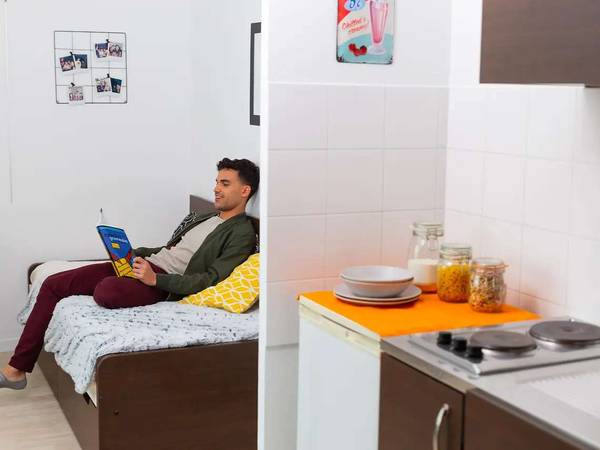 Résidence étudiante / Studio de 18 m², Lyon, Rue Simon Fryd / Photo 5