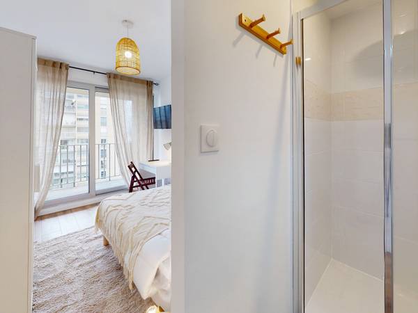 Colocation / Appartement 4 pièces de 58 m², Rouen, Rue Malherbe / Photo 8