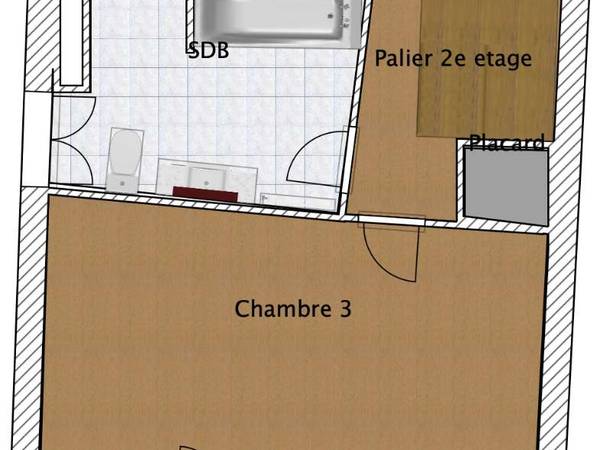 Colocation / Maison 4 pièces de 77 m², Niort, Rue des 3 Coigneaux / Photo 18