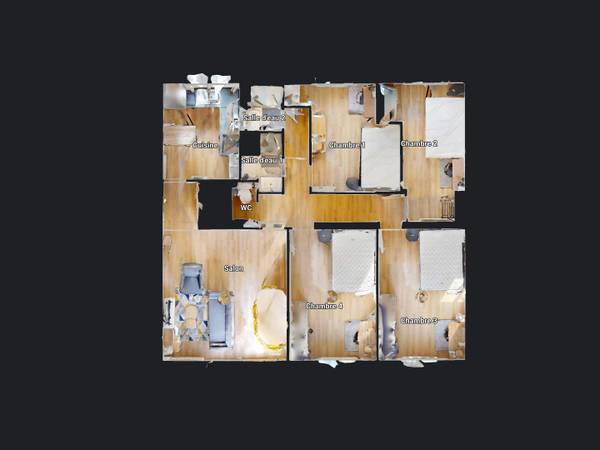 Colocation / Appartement 5 pièces de 81 m², Pessac, Rue du Rossignol / Photo 14