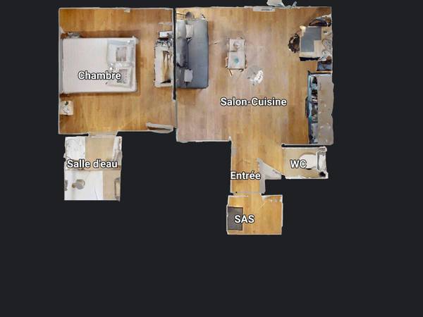 Location / Appartement 2 pièces de 28 m², Lyon, Rue de la Villette / Photo 16