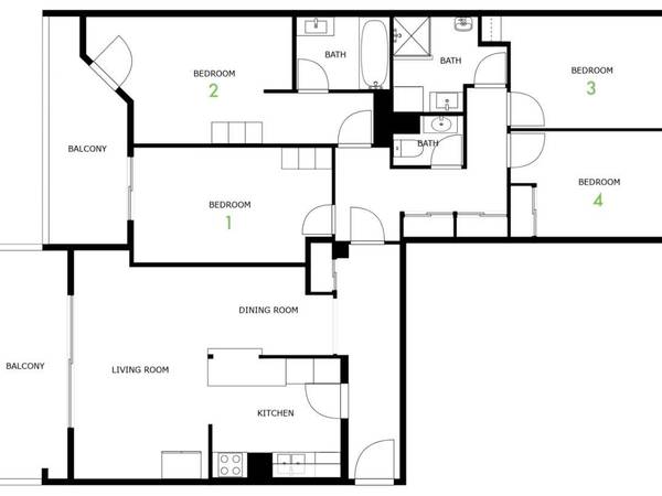 Flatsharing / 5-bedroom flat · 102 m², Annemasse, Avenue Jules Ferry / Photo 14