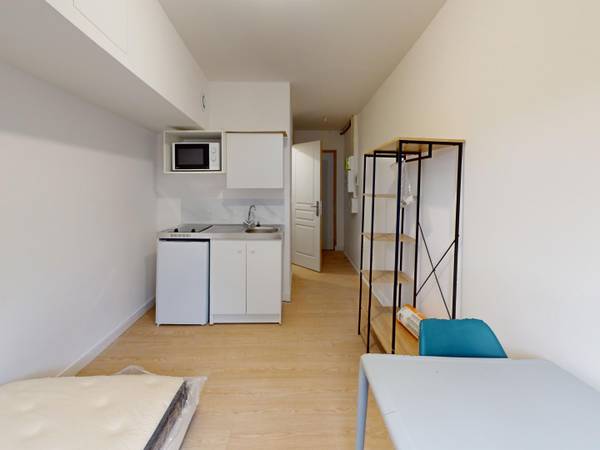 Location / Appartement 1 pièce de 15 m², Roubaix, Rue de Blanchemaille / Photo 2