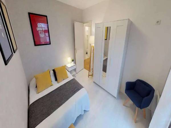 Coliving / Appartement 7 pièces de 90 m², Lyon, Rue du Bourbonnais / Photo 2