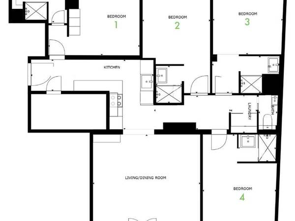 Colocation / Appartement 5 pièces de 100 m², Annemasse, Rue du Chablais / Photo 22