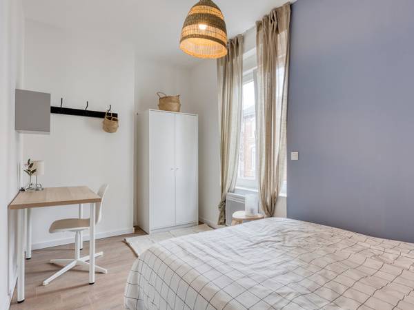 Colocation / Maison 6 pièces de 120 m², Lille, Rue Victor Tilmant / Photo 2