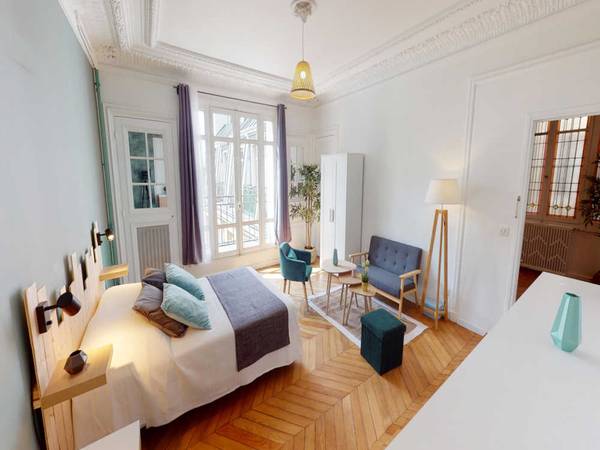 Colocation / Appartement 7 pièces de 180 m², Paris, Boulevard Malesherbes / Photo 2