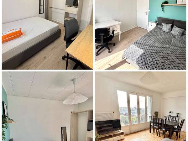 Colocation / Appartement 5 pièces de 77 m², Le Mans, Boulevard Emile Zola / Photo 2