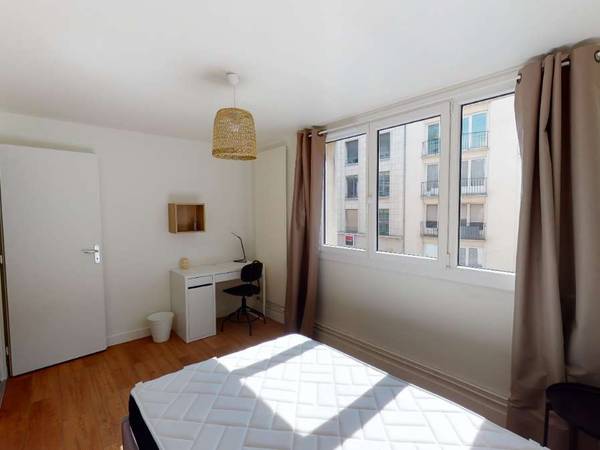 Colocation / Appartement 5 pièces de 88 m², Rouen, Rue Jeanne d'Arc / Photo 12