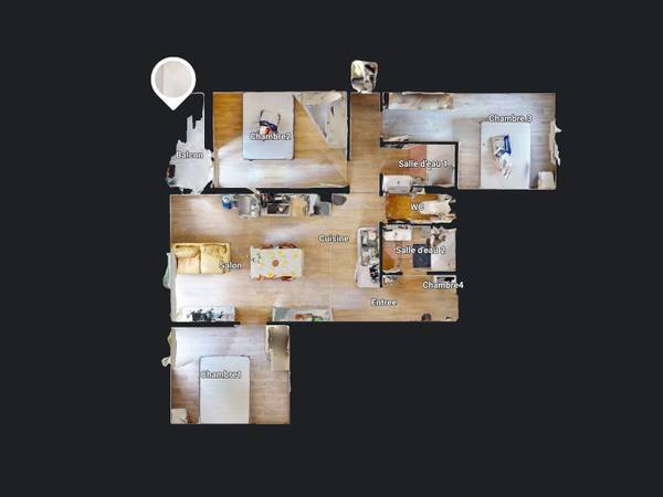 Colocation / Appartement 5 pièces de 74 m², Pessac, Avenue de la Châtaigneraie / Photo 17