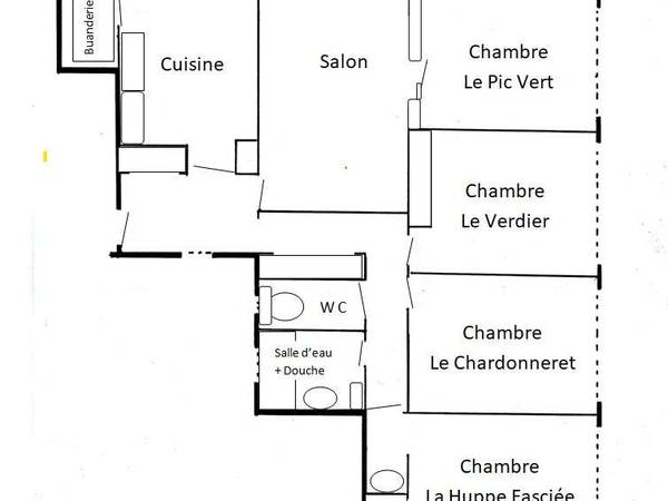 Flatsharing / 6-bedroom flat · 101 m², Blois, Rue Albert 1er / Photo 2